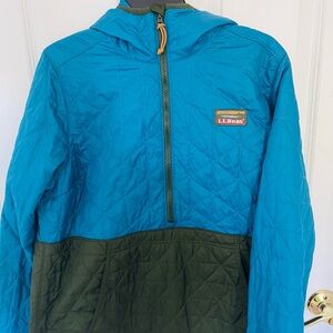 L.L. Bean Teal and Olive Jacket
